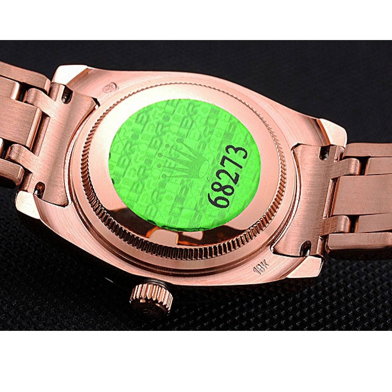 AAA Replica Watches Bracelet Bezel Datejust And Dial Pink Rolex Gold Diamond 622836 Case And 0612